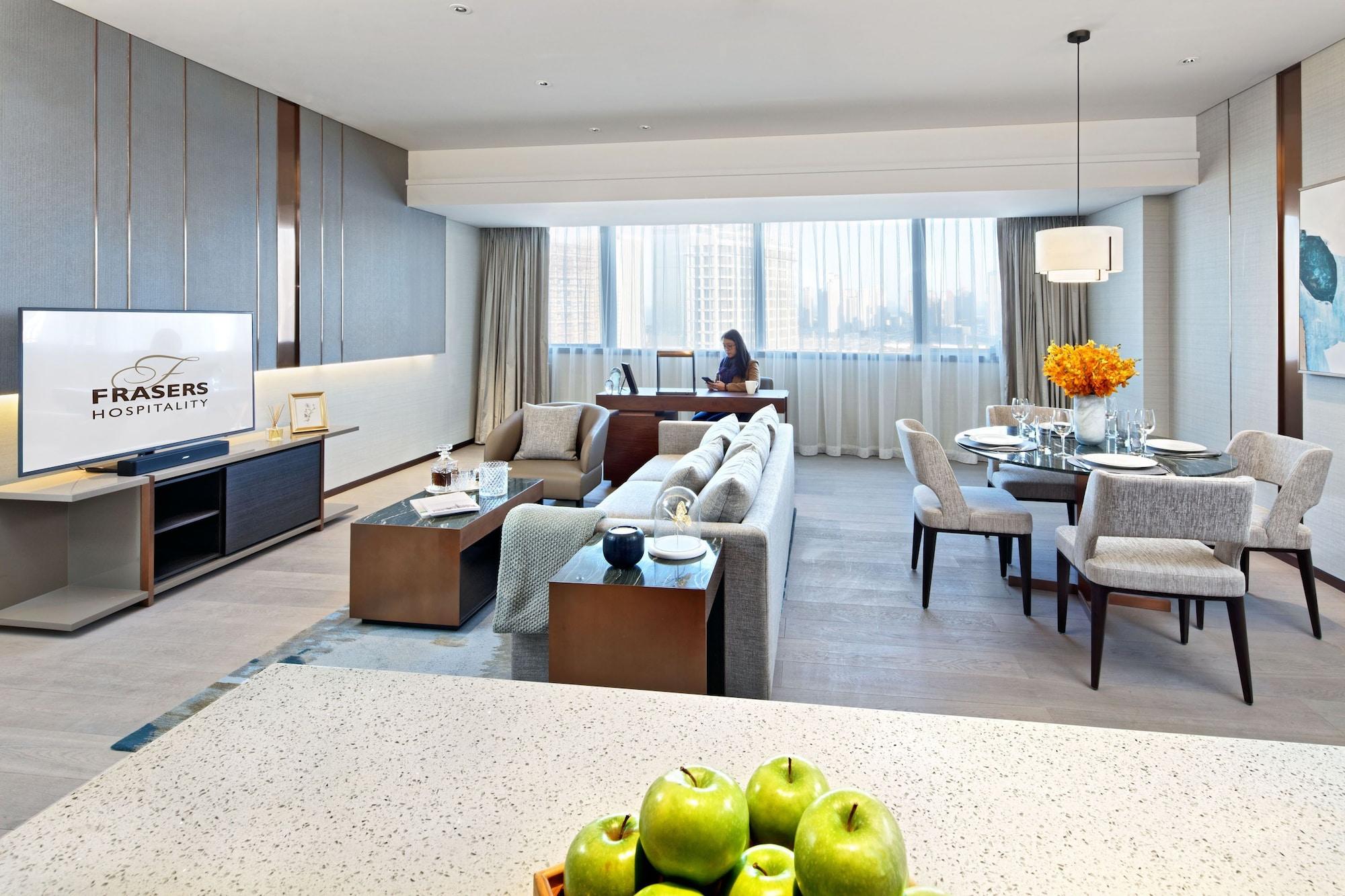 Fraser Suites Dalian Bagian luar foto